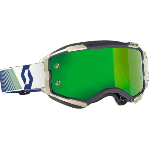 FURY GOGGLE BLUE/GREEN GREEN CHROME WORKS