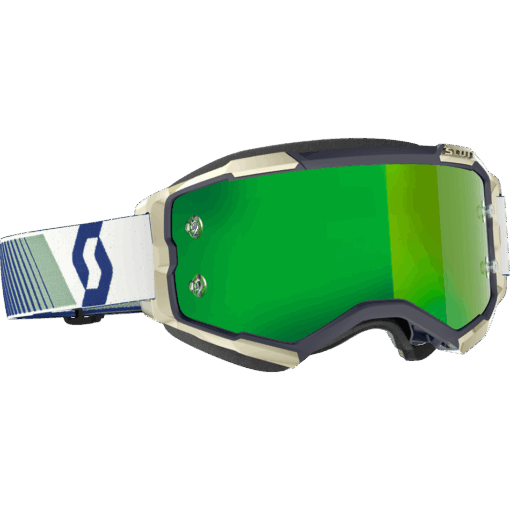 FURY GOGGLE BLUE/GREEN GREEN CHROME WORKS