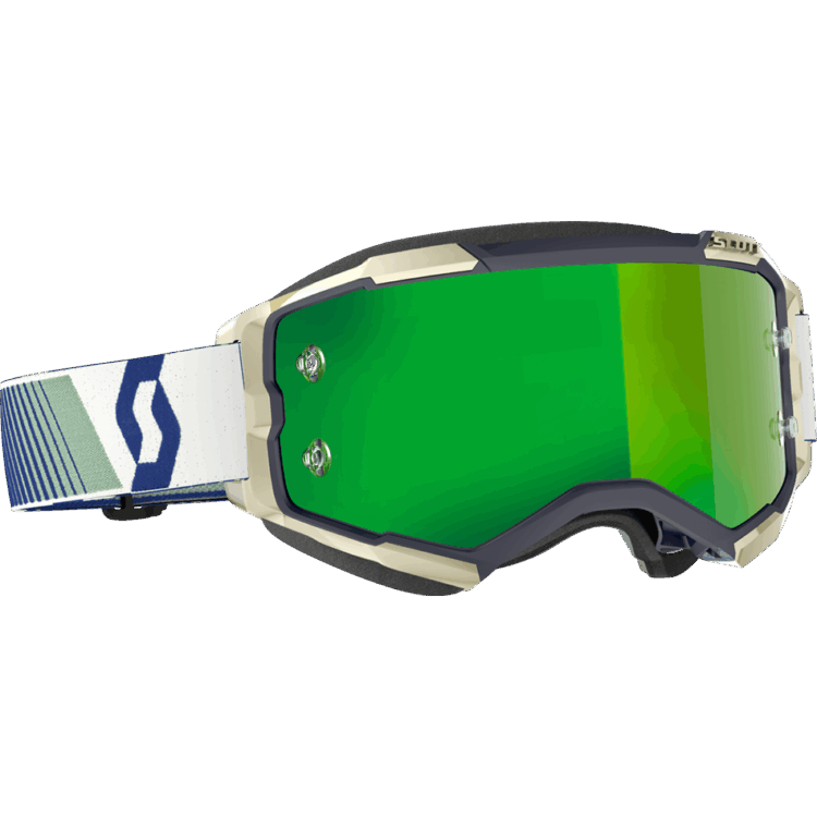 FURY GOGGLE BLUE/GREEN GREEN CHROME WORKS
