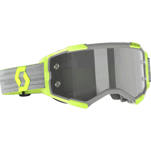 FURY GOGGLE LS GREY/YELLOW W/GREY WORKS
