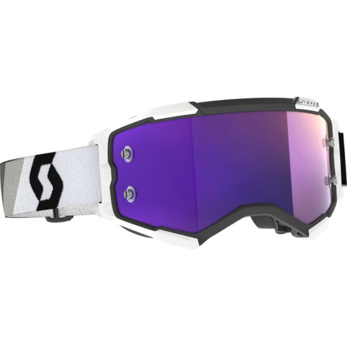 FURY GOGGLE PREM BLK/WHT PRP CHROME WORKS