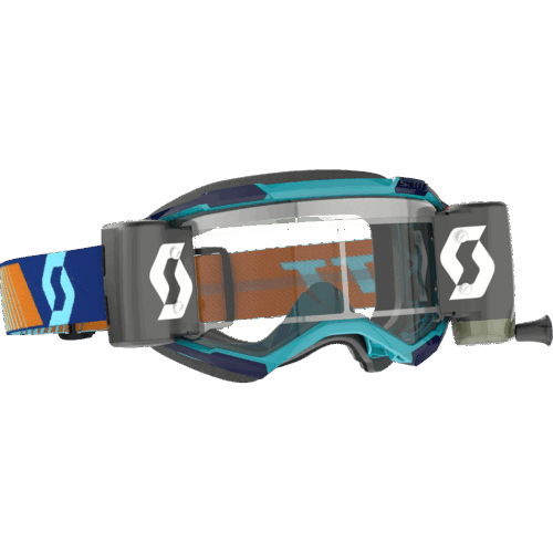 FURY GOGGLE WFS ROYAL BLUE/ ORANGE CLEAR WORKS