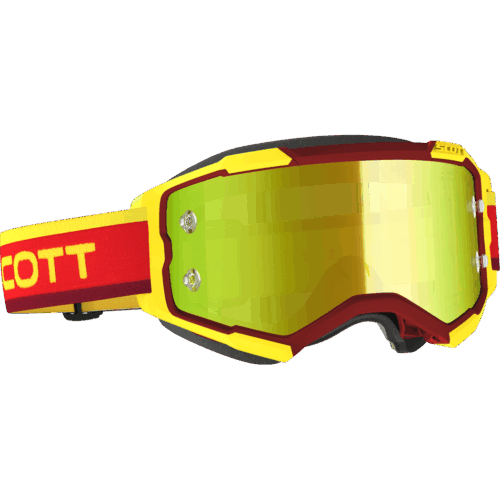 FURY HERITAGE GOGGLE RED/YELLOW RETRO