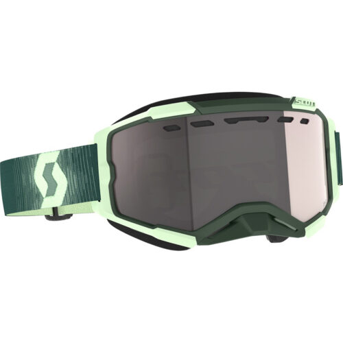 FURY SNOWCROSS GOGGLE DRK GRN/MNT GRN ENHCR SLV CHRM