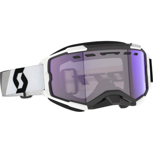 FURY SNOWCROSS LS GOGGLE PREM BLK/WHT BLUE CHROME