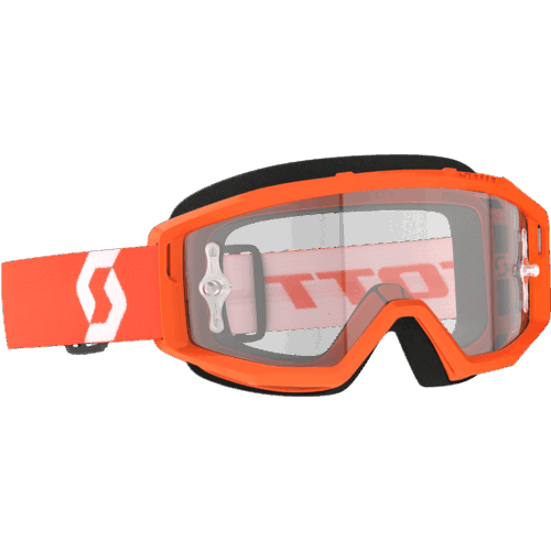 PRIMAL GOGGLE ORANGE/WHITE CLEAR WORKS