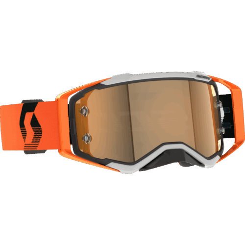 PROSPECT AMP GOGGGLE GREY/ORANGE GOLD CHROME WORKS