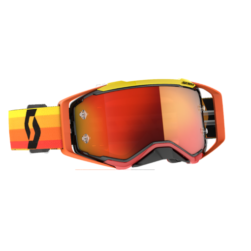 PROSPECT GOGGLE CALI ORG/YEL W/ORANGE CHROME WORKS
