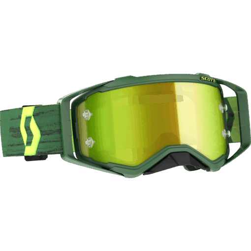 PROSPECT GOGGLE GREEN/ YELLOW W/YELLOW CHROME WORKS