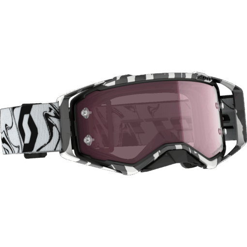 PROSPECT GOGGLE MRBL BLACK/WHITE W/ROSE AMP WORKS