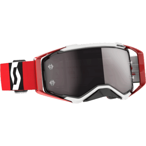 PROSPECT GOGGLE RED/BLACK SILVER CHROME WORKS