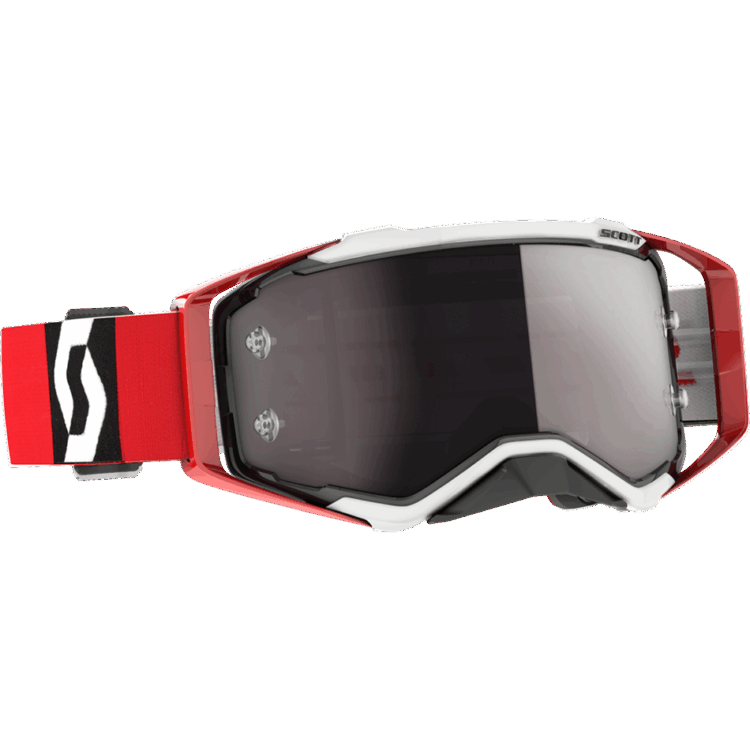PROSPECT GOGGLE RED/BLACK SILVER CHROME WORKS