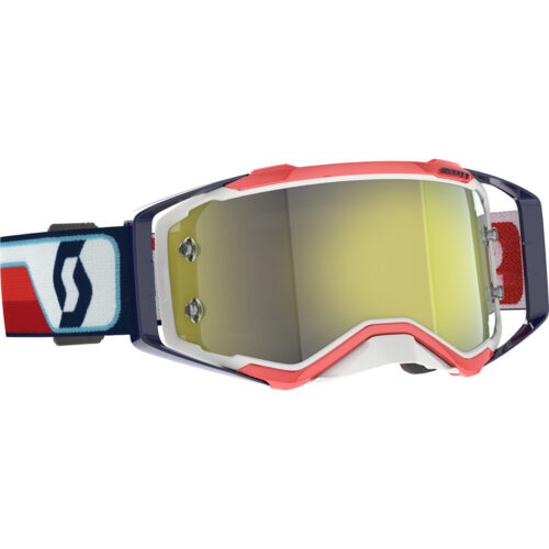 PROSPECT GOGGLE RED/WHITE YELLOW CHROME WORKS