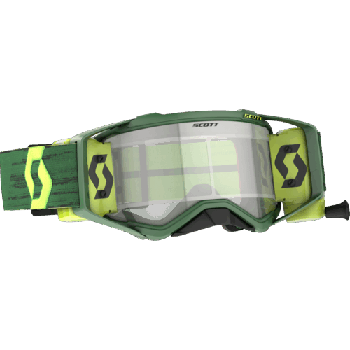 PROSPECT GOGGLE WFS GREEN/YELLOW W/CLEAR WORKS