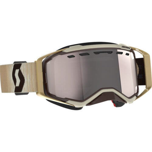 PROSPECT SNWCRSS GOGGLE BEIGE/BRN ENHNCR SLVR CHROME