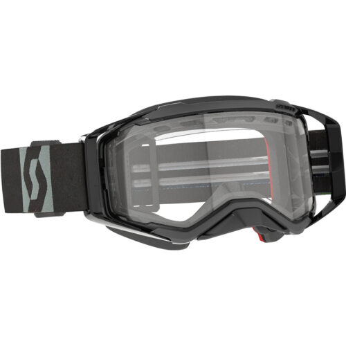 PROSPECT SNWCRSS GOGGLE BLACK/GREY CLEAR LENS