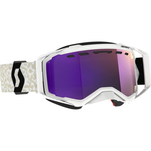 PROSPECT SNWCRSS GOGGLE WHT/BLK ENHNCR PURPLE CHROME
