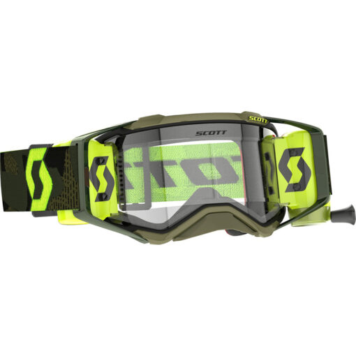 PROSPECT SUPER WFS GOGGLE KAKI GRN/NEON YLW CLEAR WORKS