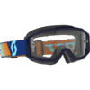 SPLIT OTG GOGGLE ROYAL BLUE ORANGE CLEAR WORKS