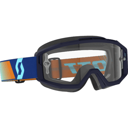 SPLIT OTG GOGGLE ROYAL BLUE ORANGE CLEAR WORKS
