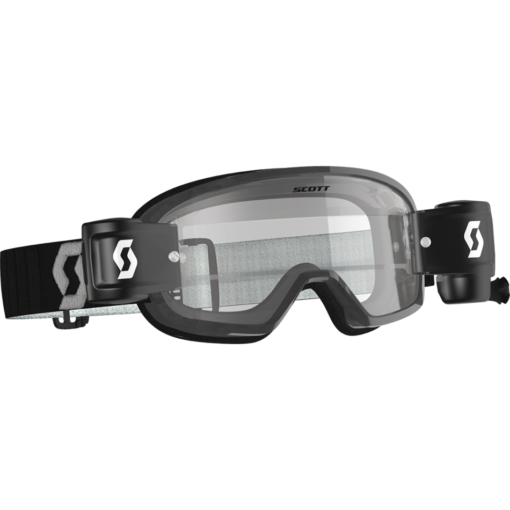 YOUTH BUZZ MX PRO GOGGLE WFS BLACK/GREY W/CLEAR WORKS