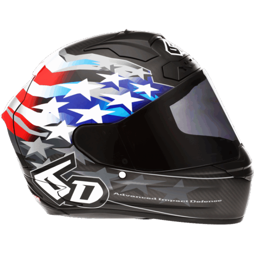 HLMT ATS1R PATRIOT RWB