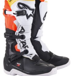 TECH 3 BOOTS BLACK/WHITE/ RED/FLUO YELLOW