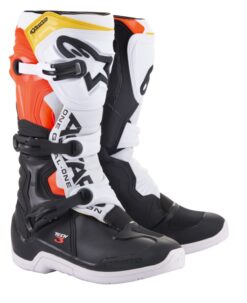 TECH 3 BOOTS BLACK/WHITE/ RED/FLUO YELLOW
