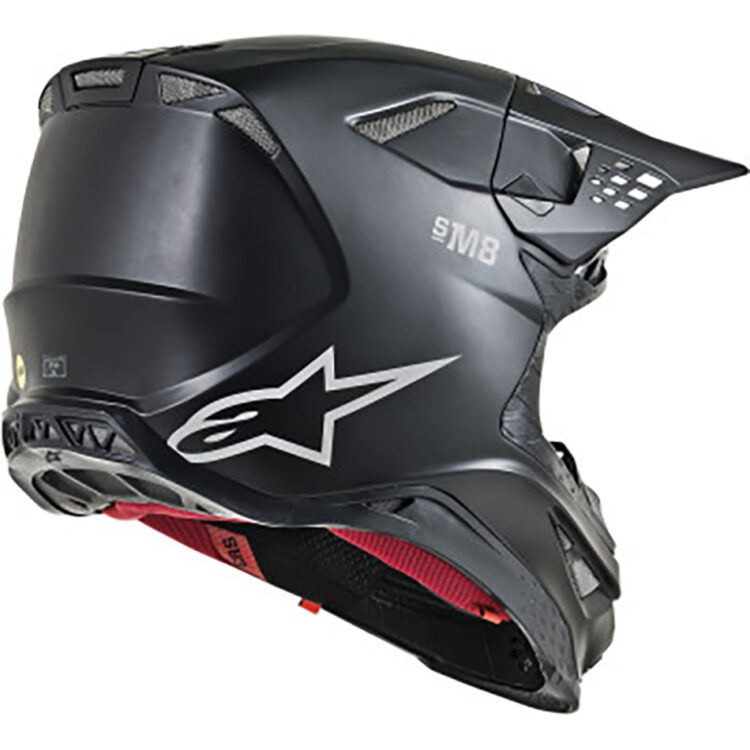 HELMET M8 MATT BK - Image 2