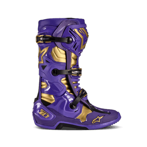 TECH 10 LE BOOTS ULTRAVIOLET/GOLD/BLACK