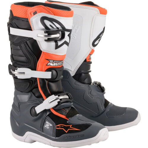 TECH 7S BOOTS BLK/GRY/WHT/FLUO ORG