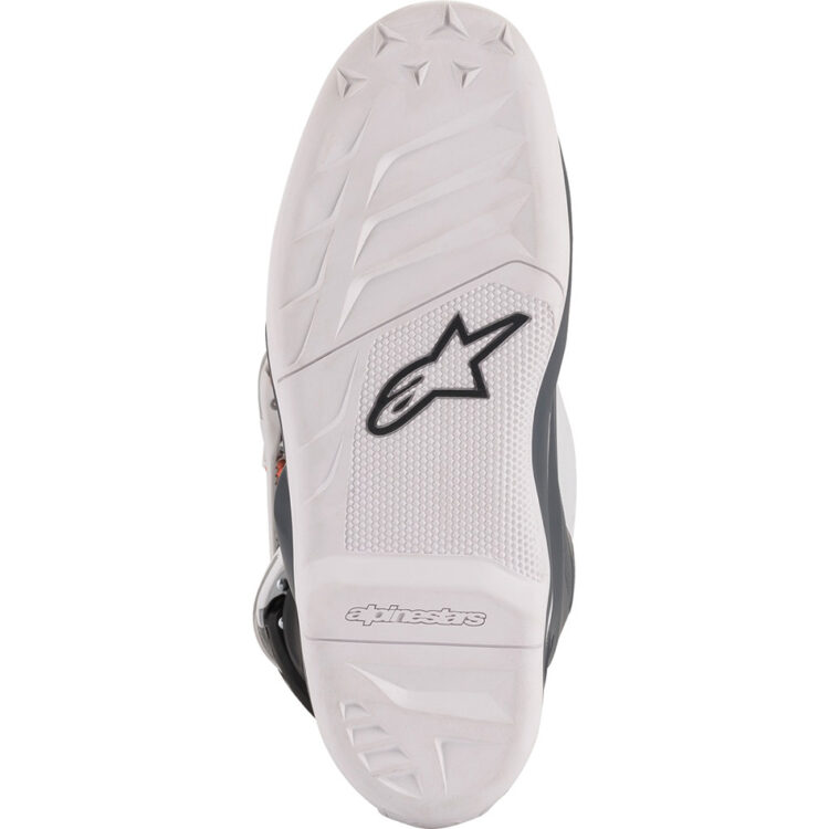 TECH 7S BOOTS BLK/GRY/WHT/FLUO ORG - Image 2