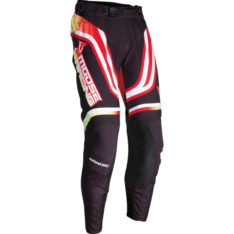 PANT AGROID RED/YEL