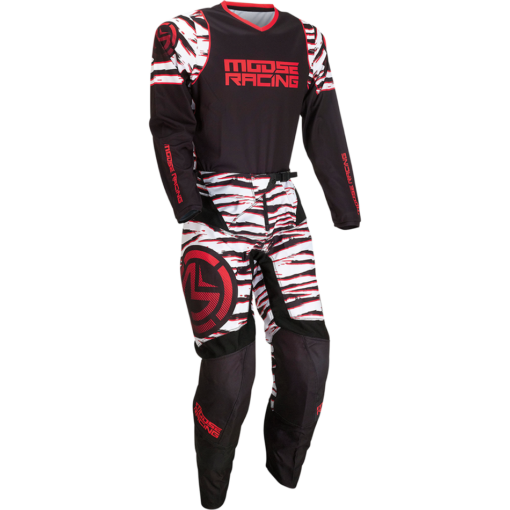 PANT QUALIFIER BK/RD - Image 2
