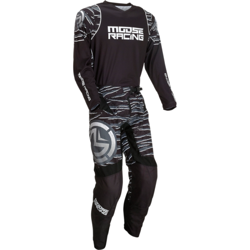 PANT QUALIFIER BK/WH - Image 2