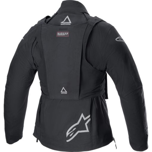 TECHDURA JACKET BLACK REFLEX - Image 3