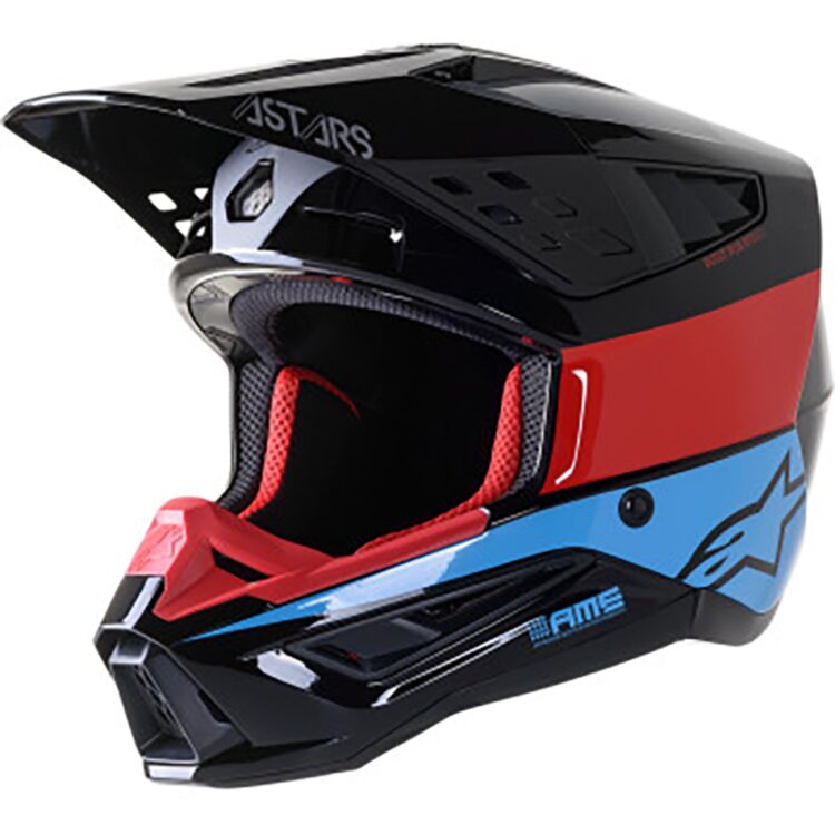 HELMET BOND BK/RD/CY
