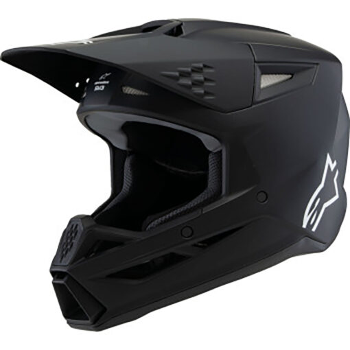 SM3 YOUTH SOLID HELMET BLACK MATTE