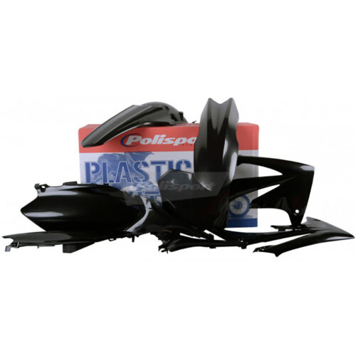 PLASTIC BODY KIT BLACK Honda CRF450R CRF250R 09-10