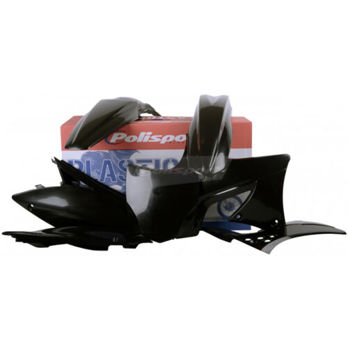 PLASTIC BODY KIT BLACK Kawasaki KX250F KX450F 09-12