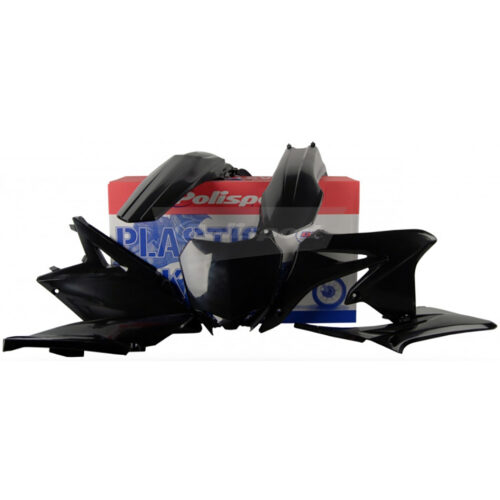 PLASTIC BODY KIT BLACK Suzuki RM-Z250 10-18