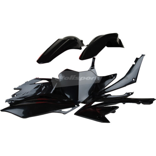 PLASTIC BODY KIT BLACK Honda CRF450R 2011-2012 Honda CRF250R 2011-2013