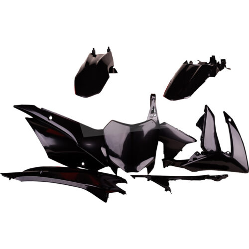 PLASTIC BODY KIT BLACK Honda CRF110F 2013-2018