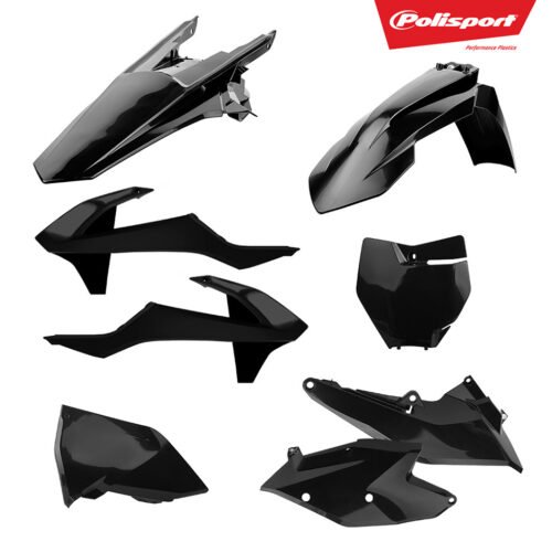 PLASTIC BODY KIT BLACK KTM 250 EXC-F 2017-2019 KTM 150 XC-W 2017-2019 KTM 350 EXC-F 2017-2019 KTM 250 XC-W 2017-2018 KTM 500 EXC-F 2017-2019 KTM 300 XC-W 2017-2018 KTM 450 EXC-F 2017-2019 KTM 250 XC-W TPi 2018-2019 KTM 300 XC-W TPi 2019-201