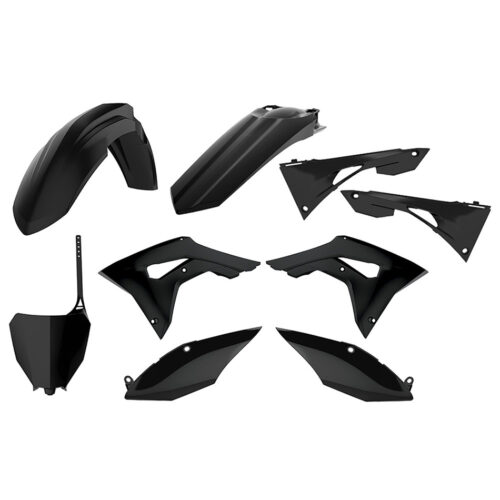 PLASTIC BODY KIT BLACK Honda CRF250R 2018-2021 Honda CRF450R 2017-2020