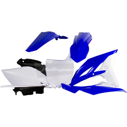 PLASTIC BODY KIT BLUE/WHITE Yamaha YZ250F 10-13