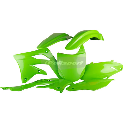 PLASTIC BODY KIT GREEN Kawasaki KX450F 12