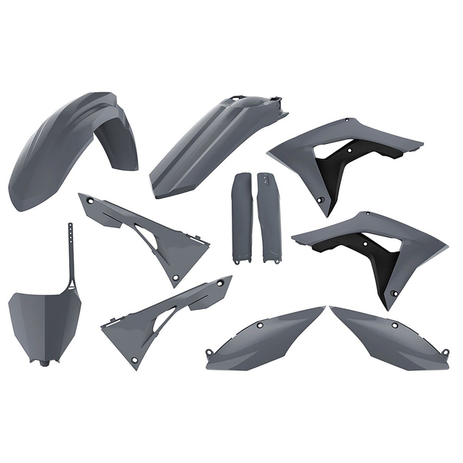 PLASTIC BODY KIT NARDO GREY  Honda CRF450R 2017-2020 Honda CRF250R 2018-2021