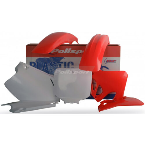 PLASTIC BODY KIT RED Honda CR125R CR250R 95-97
