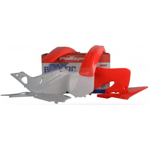 PLASTIC BODY KIT RED Honda CR125R CR250R 97-99